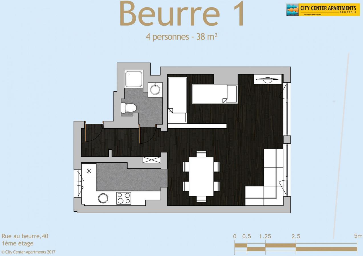 City Center Apartments Grand Place بروكسل المظهر الخارجي الصورة