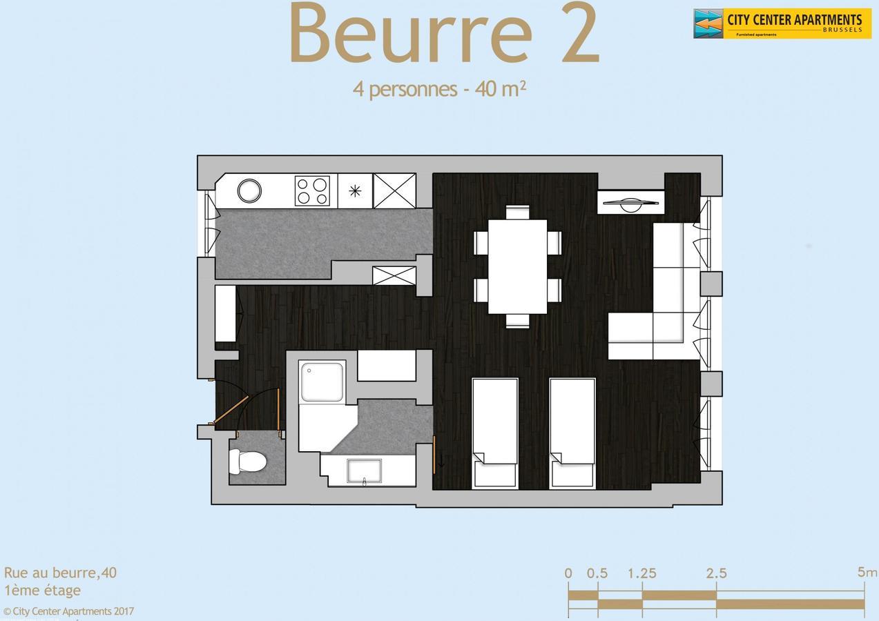 City Center Apartments Grand Place بروكسل المظهر الخارجي الصورة